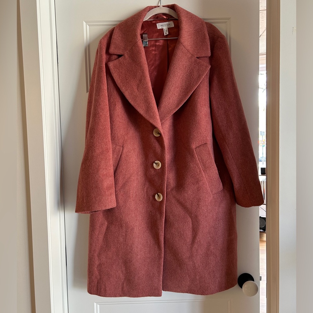 Addition Elle Rust Trench Coat